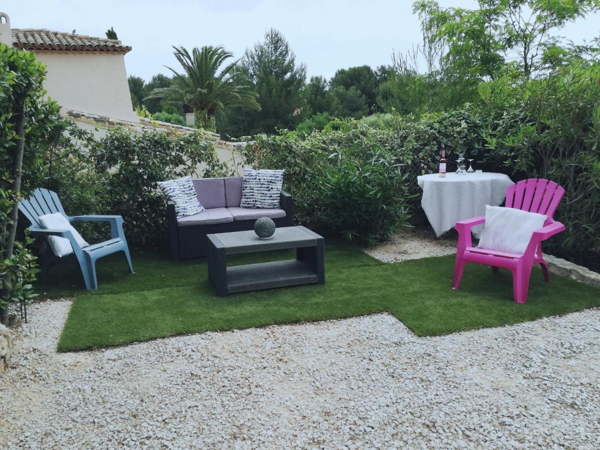 Appartement en résidence privée proche mer Sausset-les-Pins Esterno foto